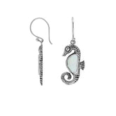 AE-6352-MOP Sterling Silver Earring With Mother Of Pearl Jewelry Bali Designs Inc